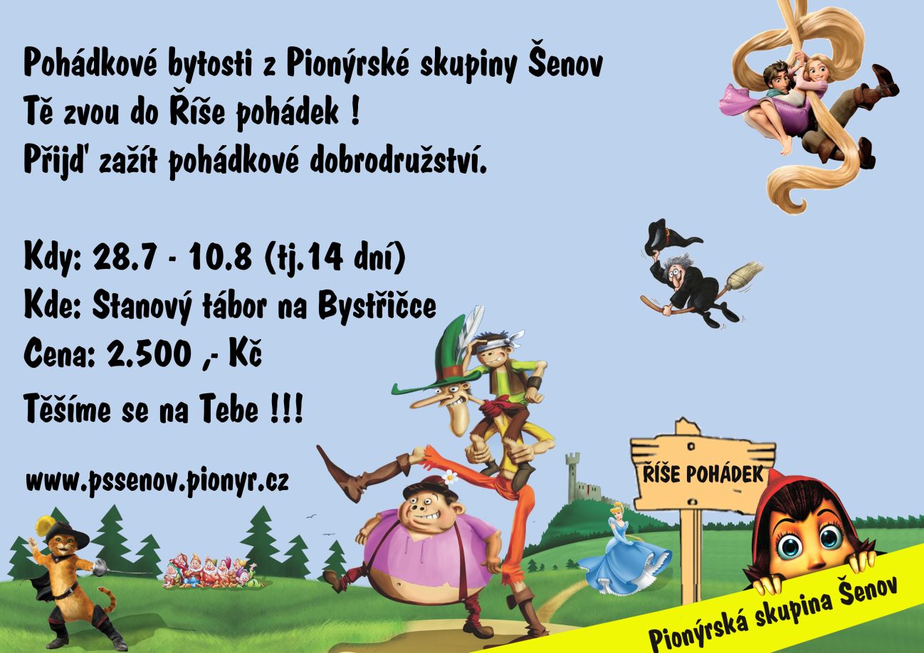 Pozv�nka na t�bor 2.turnus
